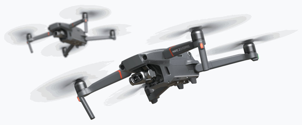 Un drone DJI Mavic 2 Pro https://www.dji.com/fr/mavic-2-enterprise
