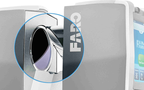 Miroir rotatif scanner laser 3D - Faro Focus